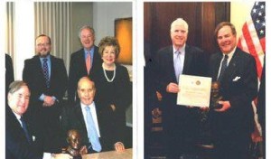 Awarded to Senators Robert Dole and John McCain and others